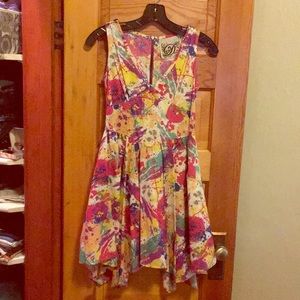 Multicolored, fun dress!